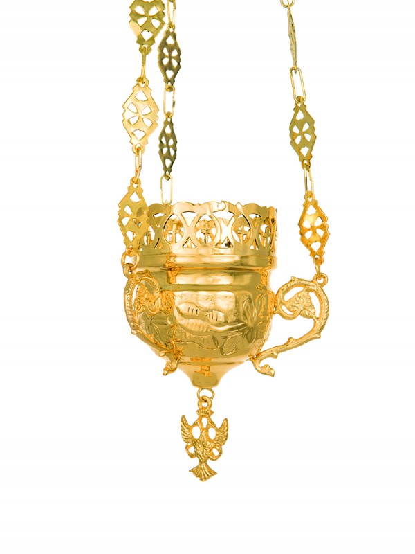 Gallery Pendant No2 Gold Plated Candle