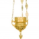 Gold-Plated Cutler Hanging Candle
