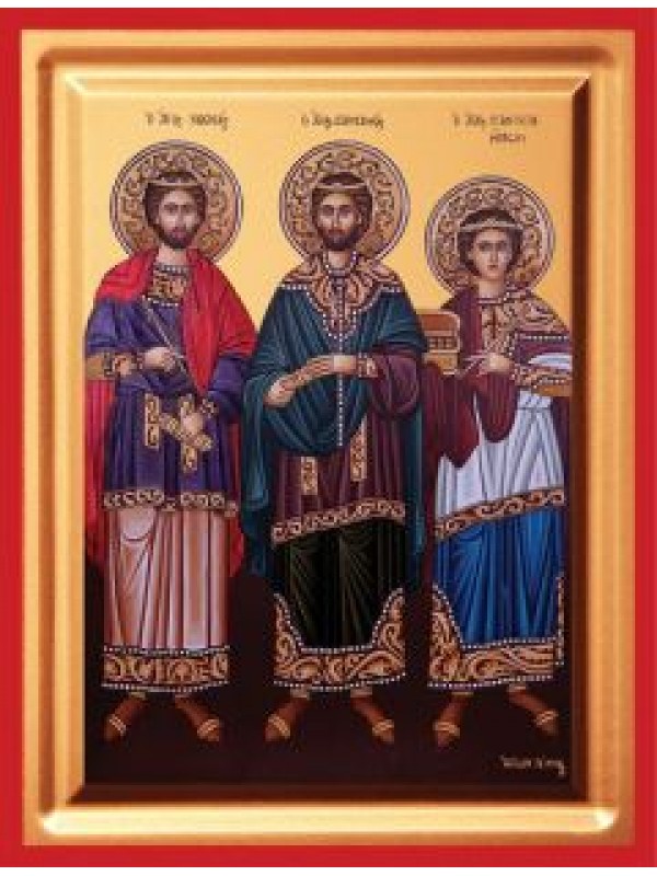  Saints Cosmas Damianos and Panteleimon