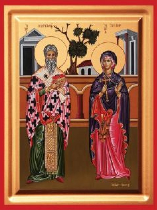  Saint Cyprian and Saint Justine