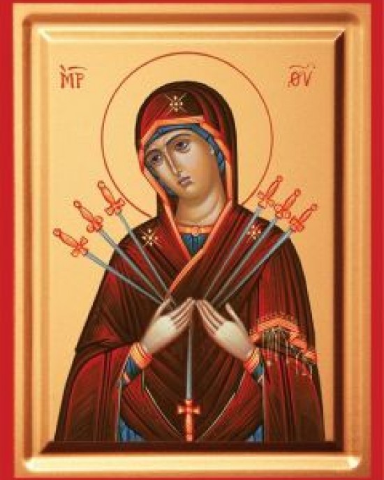  The Virgin Mary with the Seven Swords