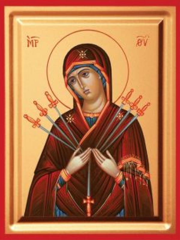  The Virgin Mary with the Seven Swords