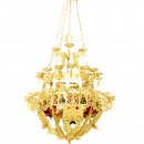 Byzantine Chandelier 50F Brass