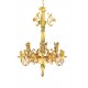 Chandelier Cast Smooth 6F Russian