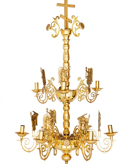 Chandelier Cast Smooth 12F Russian