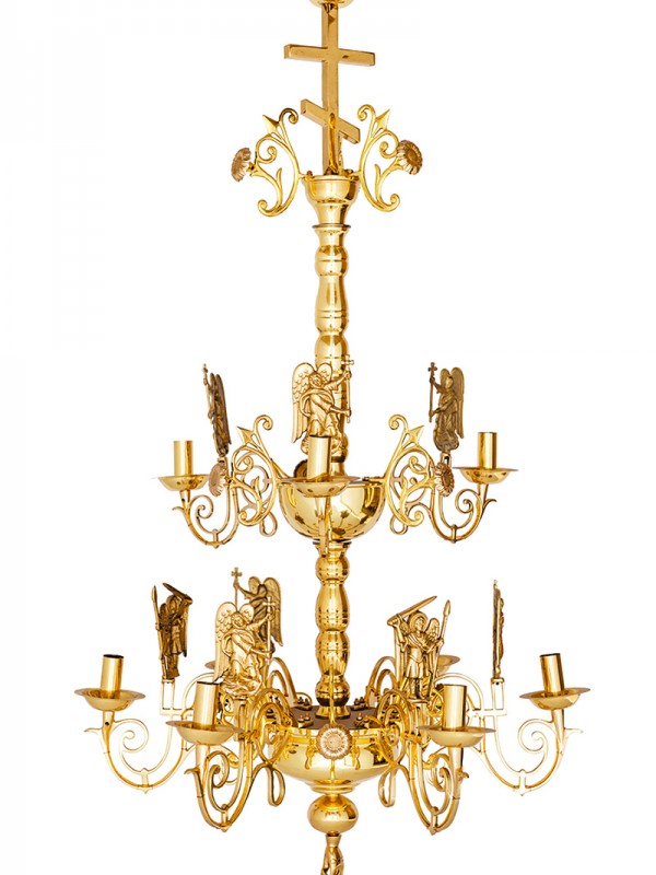 Chandelier Cast Smooth 12F Russian