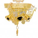 Two-color Holy Table lamp