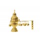 Incense Goat Suitcase Gold Plated