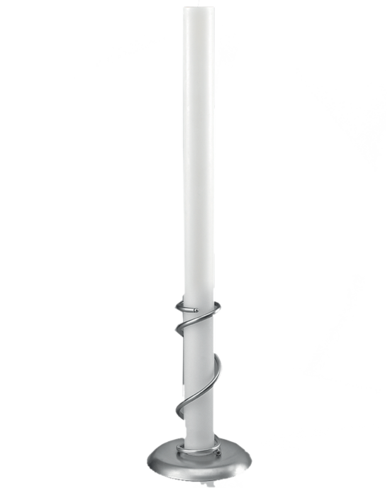 Λαμπάδα Γάμου Κούφιο Κερί 10 Χ 140 cm