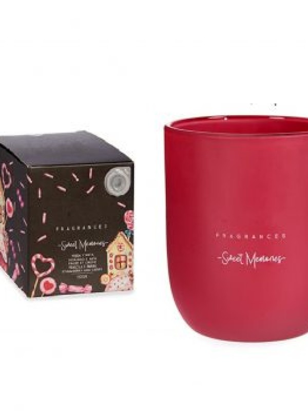 FRAGRANCES   SCENTED CANDLE STRAWBERRY & CREAM