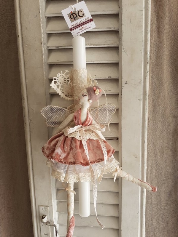Easter Candle Ballerina Doll