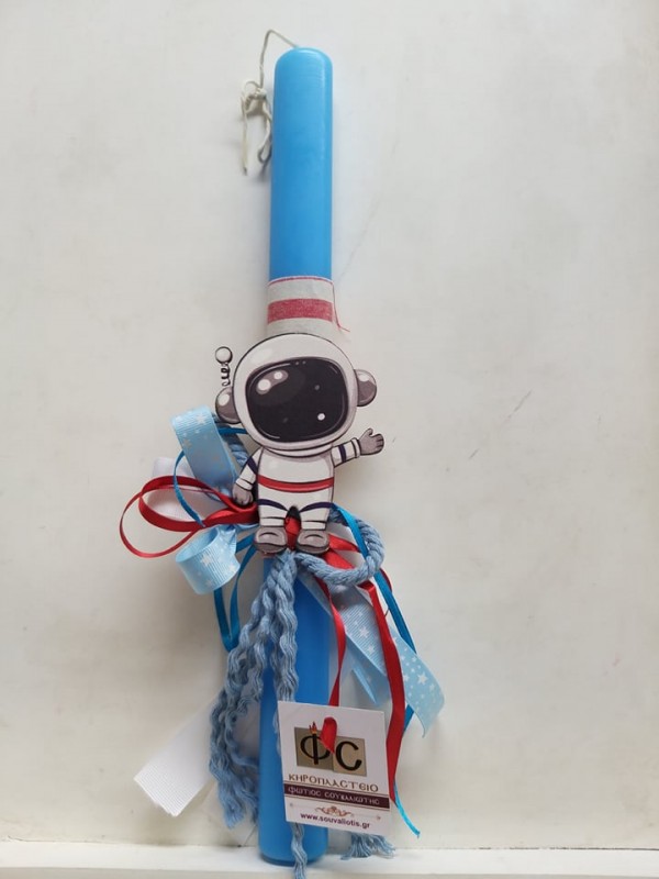 Easter Candle Astronaut