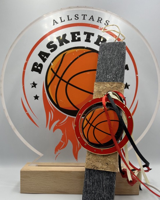 Easter Candle Set with lamp "Basketball"