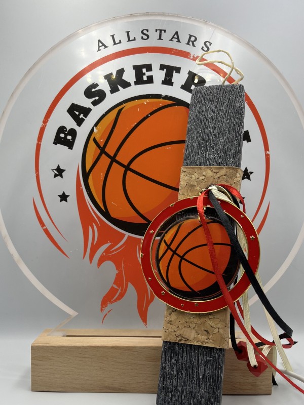 Easter Candle Set with lamp "Basketball"