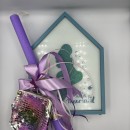  Easter Candle Set  "Mermaid"