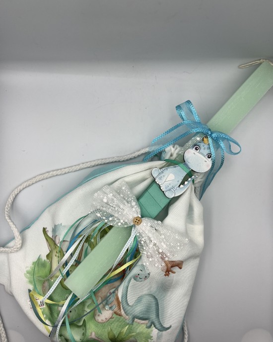 Easter Candle Set with "Animals" Bag