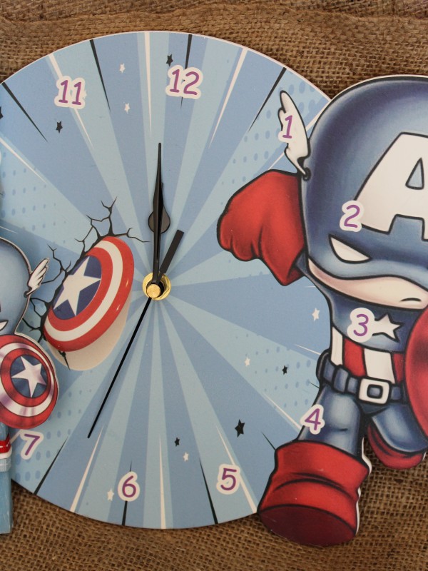  Easter candle set - wall hangings: Captain America