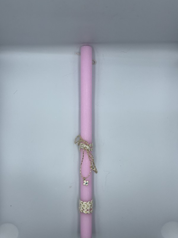  Easter Candle with a necklace