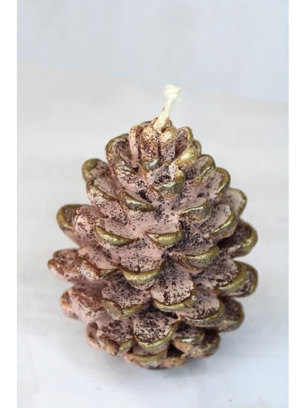 Pink pine cone